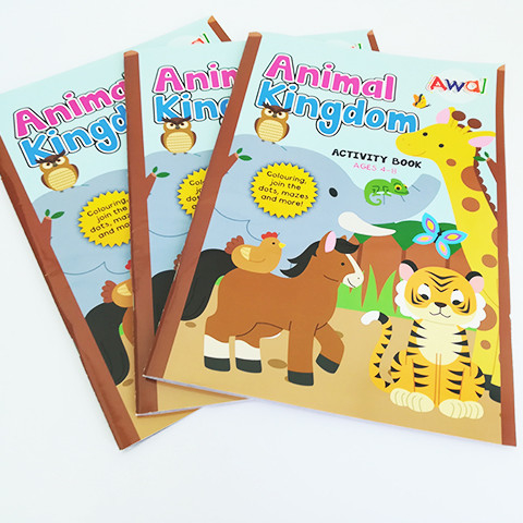 Tam Renkli Dergi Kitap Baskısı Karton Parlak Broşür Baskısı