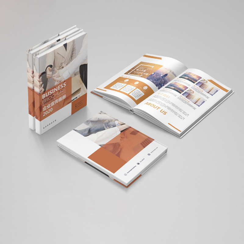 Broşür Kılavuzu Tam Renkli Baskı Kitapçığı 128gsm 157gsm Kapak Kalınlığı