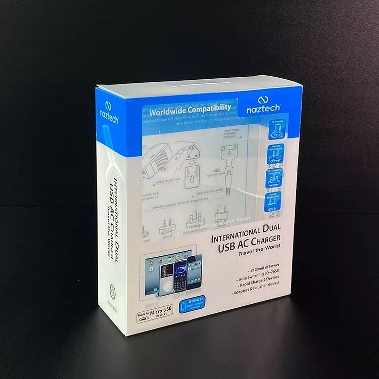 Özelleştirilmiş Şeffaf Blister Kutu Pil Pvc Blister Ambalaj