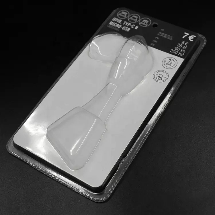 PVC Şeffaf Stok Slayt Blister Ambalaj Biyobozunur Özelleştirilmiş